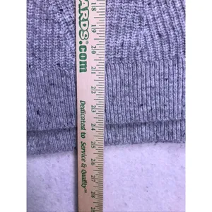 Madewell Turtleneck Sweater Womens‎ XL Gray Speckled Rib Knit Pullover thumbnail 3