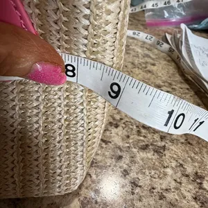 Pink and Cream Woven Mini Bag thumbnail 5