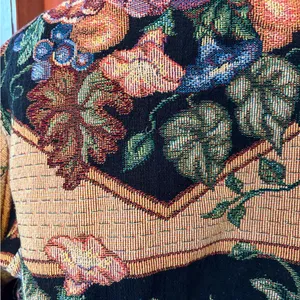 80’s vintage California style tapestry jacket Black Size M thumbnail 8