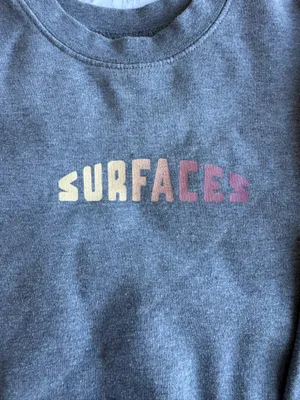 Surfaces Merch Gildan Sweatshirt Gray Size M thumbnail 2