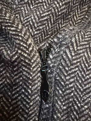 Lululemon Think Fast Pullover in Heathered Herringbone Black Size 10? - C30-131 thumbnail 7