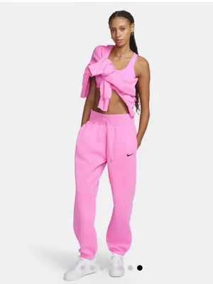 Nike Pink Swoosh Jogger Sweatpants thumbnail 2