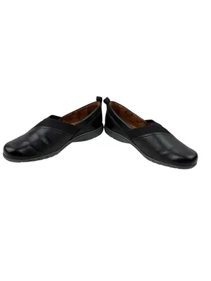 -Cobb Hill by Rockport Penfield Envelope Slip On Black Leather Comfort Shoe 9W thumbnail 11