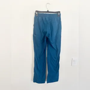 Dickies Scrub Pants XXS Teal Blue Elastic Waist Cargo Pocket Medical Uniform thumbnail 7