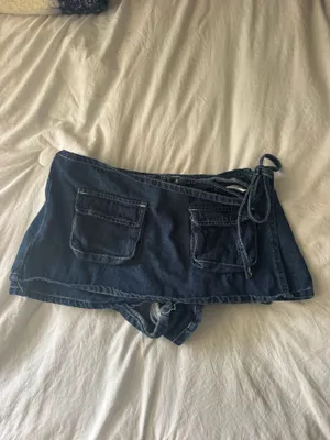 Lioness Countryside Skort Blue Denim size xxs thumbnail 5