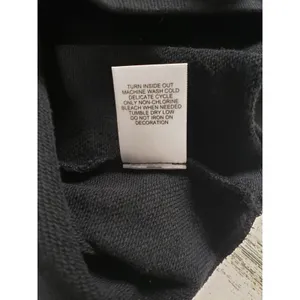 NWT Juicy by Juicy Couture Black Silver Graphic Sweatshirt Women's Size XS thumbnail 11