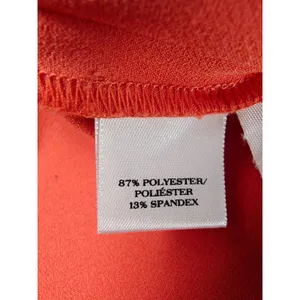Women’s Ann Taylor Ruffle Hem Dress Coral Size 4 thumbnail 6