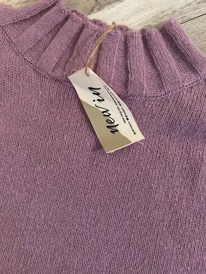 Brand New Balloon Sleeve Mock Neck Sweater thumbnail 3