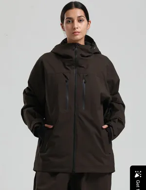 Snowverb brand NWT coffee ski/oversized board jacket Multiple Size XL thumbnail 3