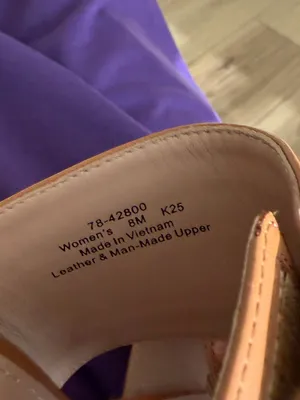 Wedge Slide Sandal in Tan and Cream with Buckle thumbnail 10