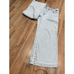Mavi Paloma High Rise Wide Leg Jeans Light Wash‎ 100% Cotton Size 27 thumbnail 8