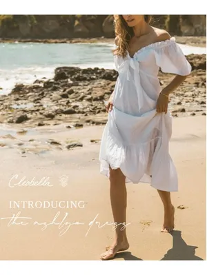 Cleobella Ashlyn Midi Dress NWT Ivory XS thumbnail 2
