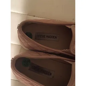 Steve Madden Womens Ecentrcq Quilted Slip On Sneakers Pink Size 6.5 thumbnail 5