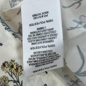 Comune Shafer Garden Print Dress Ivory Floral Long Sleeve Removable Top‎ NWT S thumbnail 9