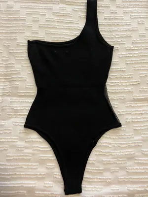 superdown Karen One Shoulder Bodysuit Black thumbnail 3