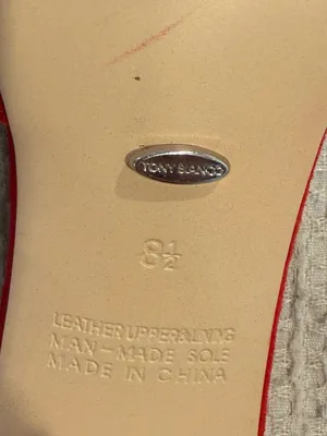 Tony Bianco Red Suede Shae Mules Size 8.5 thumbnail 6