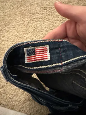 True Religion Vintage Jean Low-Rise Shorts thumbnail 5