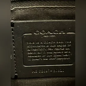 Coach Jes Tote In Signature Canvas leather shoulder bag thumbnail 7