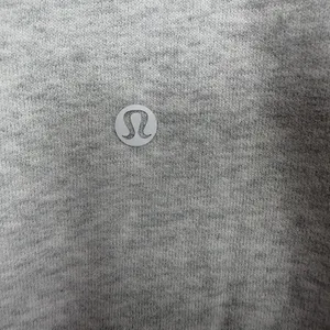 Lululemon XL Scuba Mid-Rise Oversized Jogger Regular Heathered Ultra Light Grey thumbnail 11