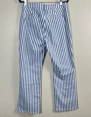 J Crew Slim demi-boot chino pant in stripe BR186 Size 29 thumbnail 6