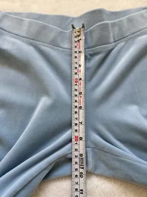 Juicy Couture Light Blue Rhinestone Logo Wide-Leg Velour Jeans thumbnail 8