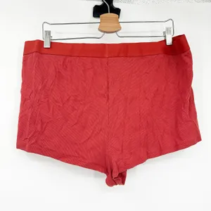 Savage x Fenty‎ Womens Lounge Sexy Rib Essentials Boy Shorts Size 4X Red Chili thumbnail 7