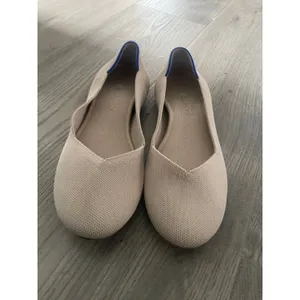 Rothys Sandstone Beige Knit Flats Shoes thumbnail 4