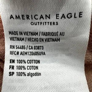 American Eagle Alien Tourist T-Shirt Desert Cactus Crewneck Short Sleeve Pink S thumbnail 4