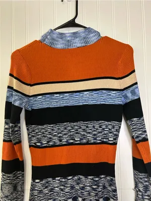 VICI Kaysen Knit Colorblock Mini Dress Size Medium thumbnail 6