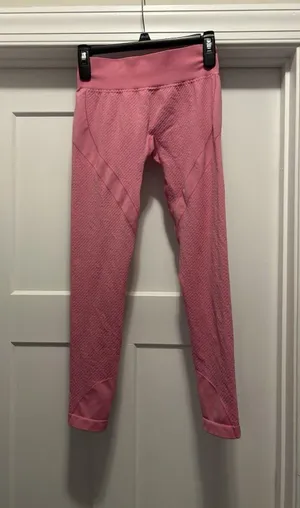 NVGTN Pink Contour Seamless Breathable Leggings Pink Size Medium thumbnail 1