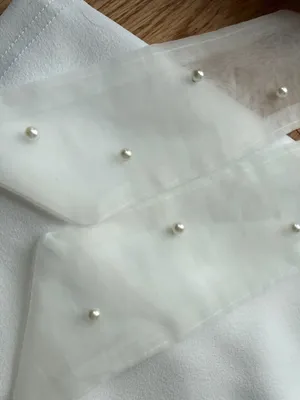 Lulus Beaming Perfection White Pearl Tie Strap Mini Dress Size S Bridal thumbnail 8