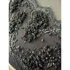 Rimini by Shaw Stretchy Black Sleeveless Column Dress Formal Gown Black 8 thumbnail 5