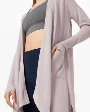 Lululemon Lunar Lengths Wrap Sweater Iced Iris 4 thumbnail 9