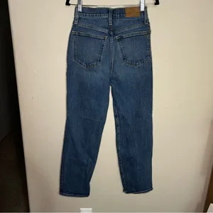 Madewell The Perfect Vintage High Rise Straight‎ Denim Jeans thumbnail 8