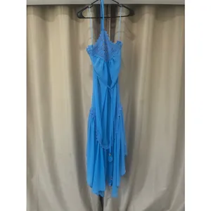 Ramy Brook Blue Halter Maxi Dress thumbnail 2
