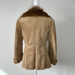 Vintage Penny Lane Guess Fur Leather Coat thumbnail 4