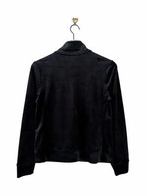 Lilly Pulitzer Regate Velour Jacket Black Size S NWT thumbnail 7
