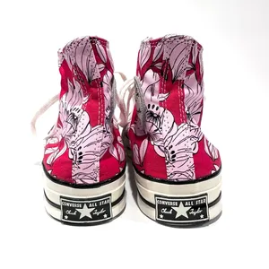 Converse Chuck Taylor All Star Vintage Cherry Blossom High Top Sneakers thumbnail 4
