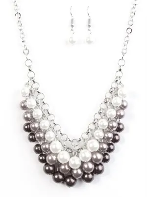 Paparazzi ♥ Lets Be Mermaids - Silver Necklace thumbnail 1