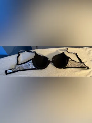 Black & White Zebra Print Underwire Bra - Women's Support thumbnail 2