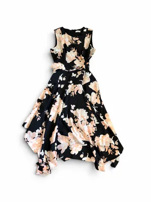 Calvin Klein Floral Midi Dress thumbnail 2