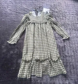 The New Society Dominique Girl Dress 8y thumbnail 5