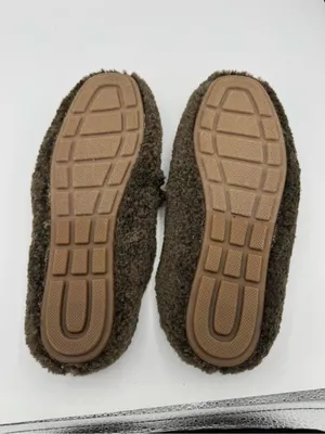 MIA Harmonie Mules Women 9 Brown NEW Faux Fur Cozycore Fall Luxe Old Money thumbnail 4