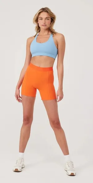 Outdoor Voices Shorts Women's SuperForm 5" in Sundance Orange Size XXS thumbnail 1