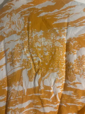 Reformation Yellow Cuban Print Collared Shirt thumbnail 8