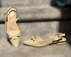 Jones New York Slingback Flats Pointed Toe Bow Balletcore Coquette Feminine thumbnail 1