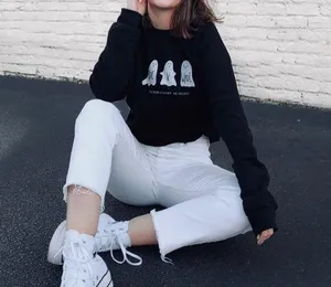 Gildan Roe V Wade ghost crewneck thumbnail 2