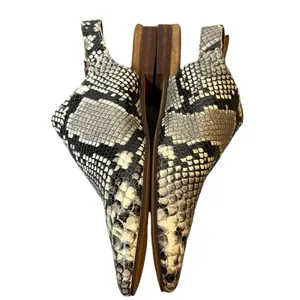 Gee‎ Wawa for Anthropologie snakeskin Slingback flats sz 6 thumbnail 2