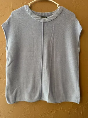 sweater tank top gray Size M thumbnail 1