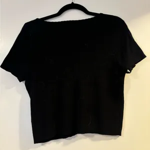 Altar’d State Cropped Cardigan Short Sleeve Top thumbnail 2